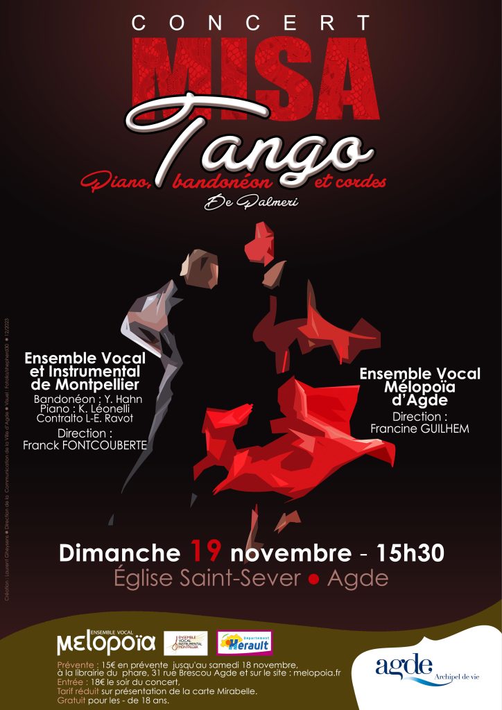 Misa Tango affiche 2023